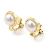 Alloy Clip-on Earring Findings FIND-L015-012A-G-1