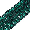 Transparent Glass Beads Strands LS-GLAA-R041-8x8mm-A16-1
