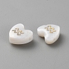 5Pcs Natural White Shell Beads BSHE-TAC0004-02A-2