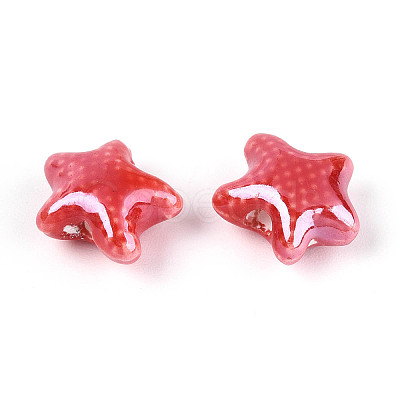 Handmade Porcelain Beads PORC-Q002-03H-01-1