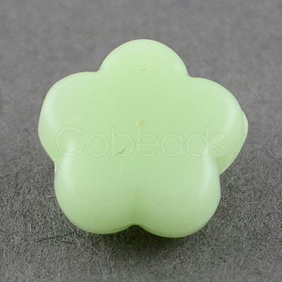 Opaque Acrylic Beads LS-SACR-R796-05-1