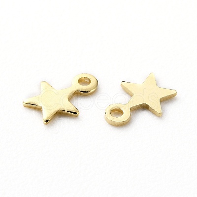 Brass Charms X-KK-H739-01A-G-1