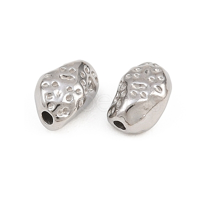 Irregular 304 Stainless Steel Beads STAS-D394-03L-P-1