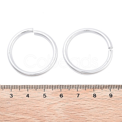 Aluminum Open Jump Rings FIND-G086-01H-S-1