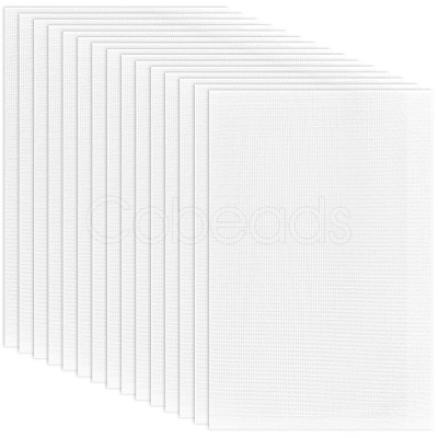 Plastic Mesh Canvas Sheets AJEW-CP0008-79C-1