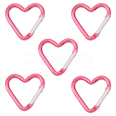 5Pcs Zinc Alloy Spring Gate Rings FIND-TA0009-73A-1