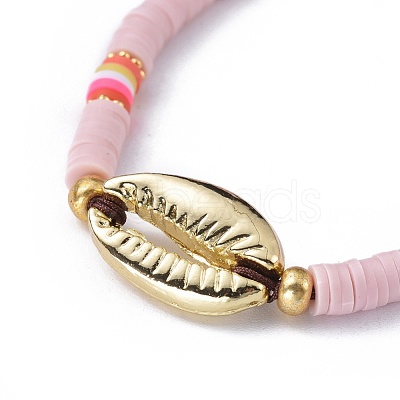 Nylon Thread Braided Beads Bracelets BJEW-JB04554-M-1