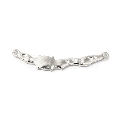 304 Stainless Steel Cabochon Connector Settings STAS-L268-004-1