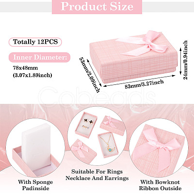 Cardboard Jewelry Boxes CON-TAC0001-14F-1