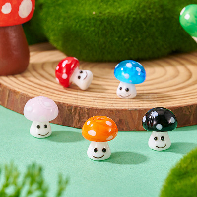 5Pcs Handmade Lampwork Beads LAMP-TA0001-96-1