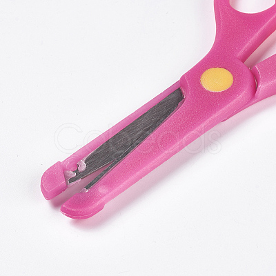 Stainless Steel and ABS Plastic Scissors TOOL-WH0100-03B-1