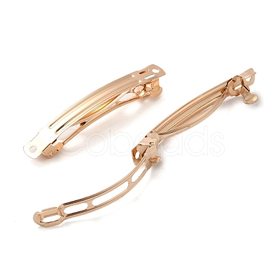 Iron Hair Barrette Findings OHAR-PW0001-198KCG-C-1-1