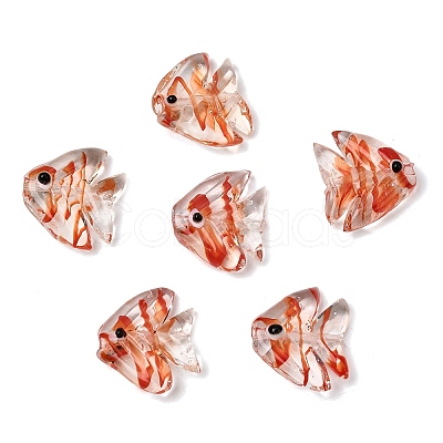 Handmade Lampwork Beads LAMP-H073-01G-1