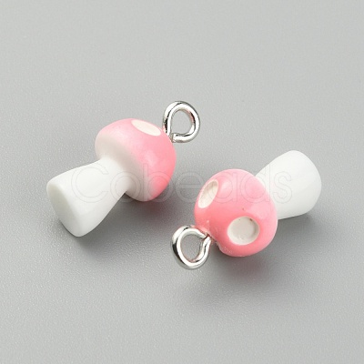 Opaque Resin Pendants RESI-CJC0012-16A-1