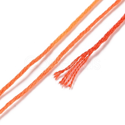 21 Skeins 21 Colors 6-Ply Polyester Embroidery Floss OCOR-M009-01E-01-1