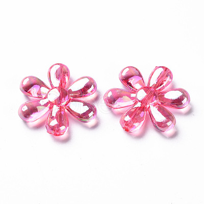 Transparent Acrylic Beads TACR-S154-35C-705-1