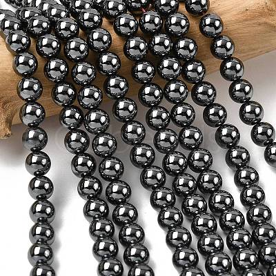 Non-magnetic Synthetic Hematite Beads Strands X-G-E133-4C-1