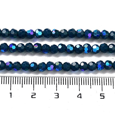 Opaque Glass Beads Strands LS-EGLA-A035-P4mm-L19-1