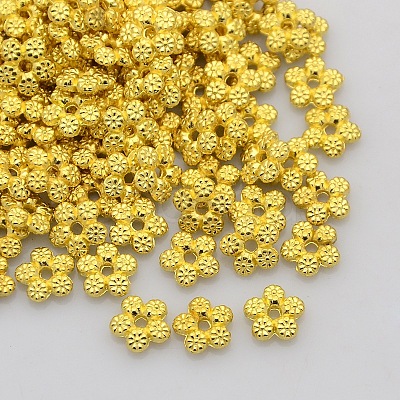 Tibetan Style Alloy Spacer Beads K0P43011-1