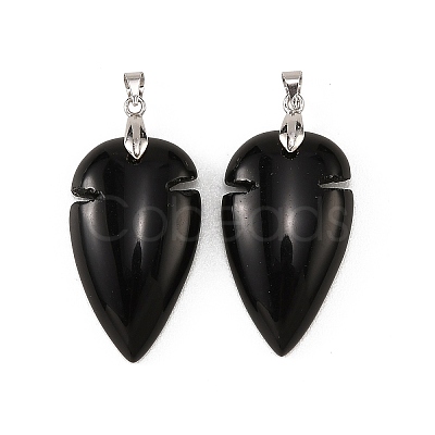 Obsidian Pendants G-H359-04P-01-1