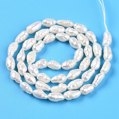 Natural Cultured Freshwater Pearl Beads Strands PEAR-N014-04H-1