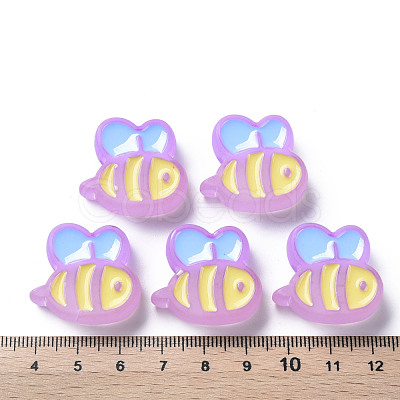 Transparent Acrylic Beads X-MACR-S374-06B-03-1