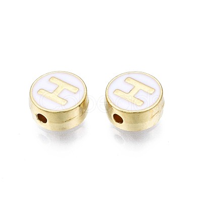 Alloy Enamel Beads ENAM-N052-006-01H-RS-1