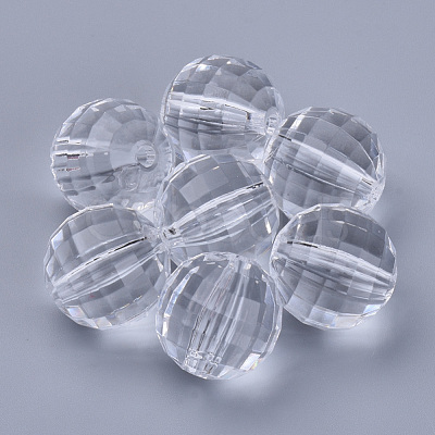 Transparent Acrylic Beads TACR-Q254-18mm-V01-1