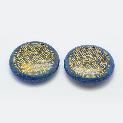 Natural Lapis Lazuli Pendants G-O163-D01-1