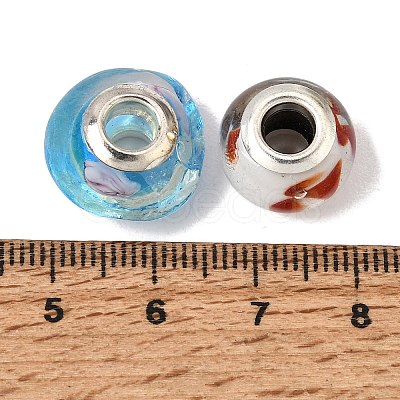 Handmade Lampwork European Beads LA-CBA3AB5-01-1