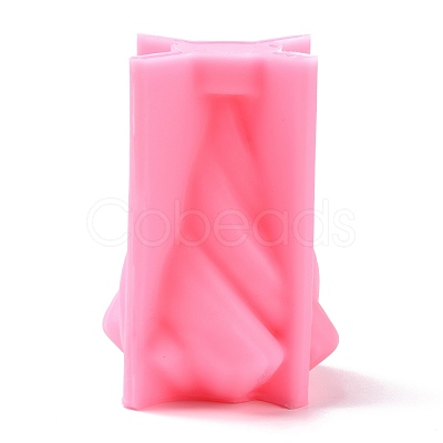 Twisted Cone Candle Food Grade Silicone Molds DIY-D071-05A-1