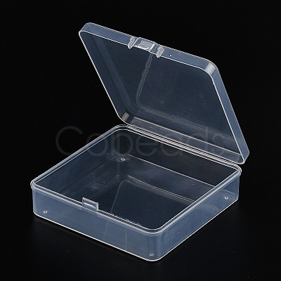 Plastic Bead Containers with Hinged Lid CON-Z007-06B-1