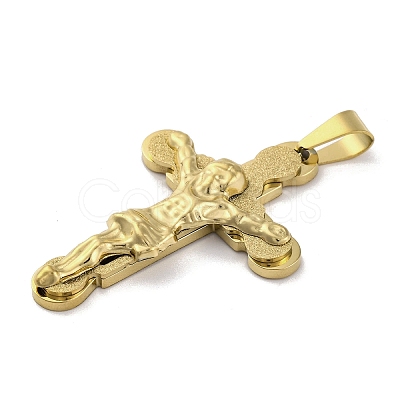 PVD Vacuum Plating 304 Stainless Steel Pendants STAS-Z080-15G-1