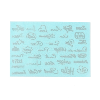 Brass Self-Adhesive Picture Stickers DIY-C059-01C-1