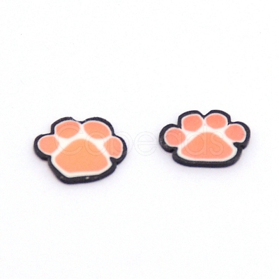 Handmade Porcelain Cabochons CLAY-WH0002-01-1