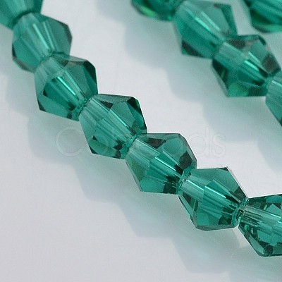 Faceted Bicone Glass Beads Strands EGLA-P017-4mm-09-1