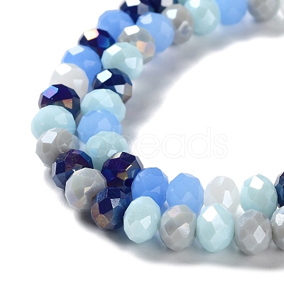 Glass Beads Strands EGLA-A034-M8mm-40-1