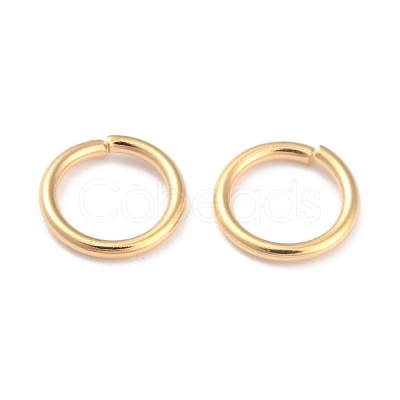 Rack Plating Brass Open Jump Rings KK-O139-18Q-G-1