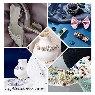 Sew on Rhinestone GLAA-N048-001B-10-1