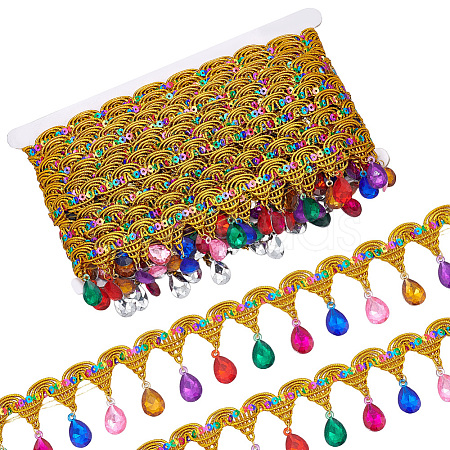 Polyester Sewing Ornament DIY-WH20032-123B-1