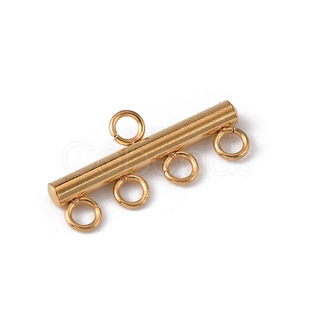 201 Stainless Steel Chandelier Component Links STAS-WH0043-06C-G-1-1