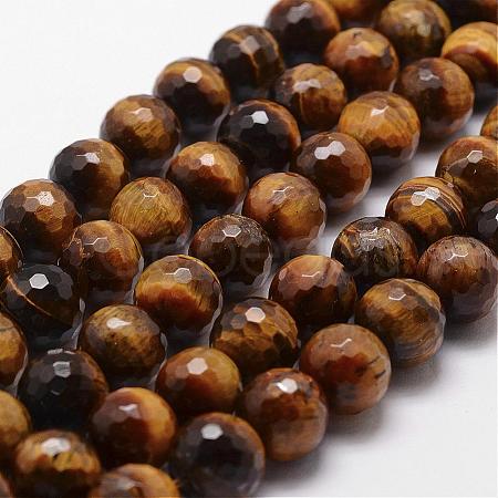 Natural Tiger Eye Beads Strands G-D840-39-8mm-1