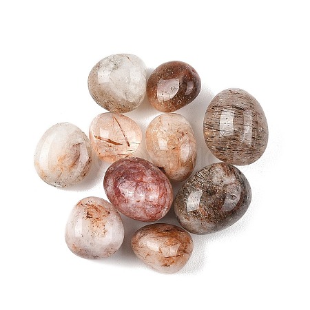 Natural Rutilated Quartz Beads G-G348-01B-32-1