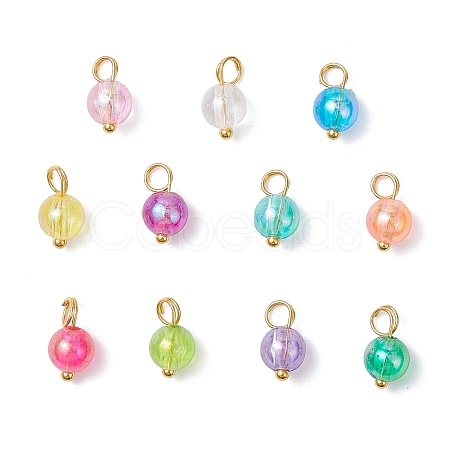 Transparent Acrylic Pendants PALLOY-JF04442-01-1