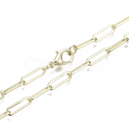 Brass Paperclip Chains MAK-S072-14B-14KC-1