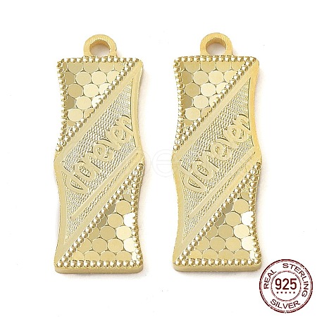 925 Sterling Silver Pendants STER-C003-01G-1
