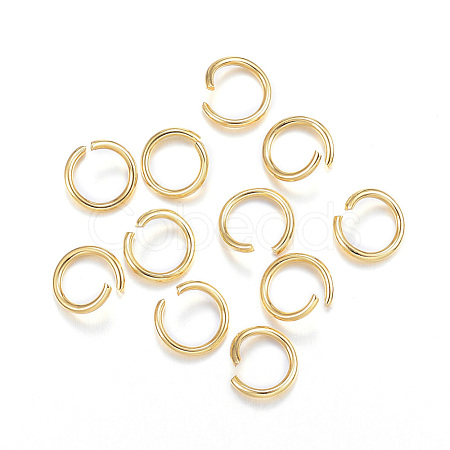 304 Stainless Steel Open Jump Rings X-STAS-F084-17G-1