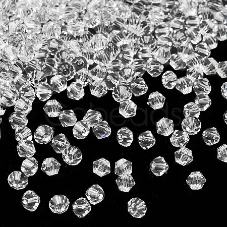 Transparent Glass Beads GLAA-K072-04T-1