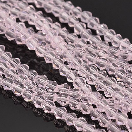 Bicone Glass Beads Strands EGLA-P016-4mm-13-1