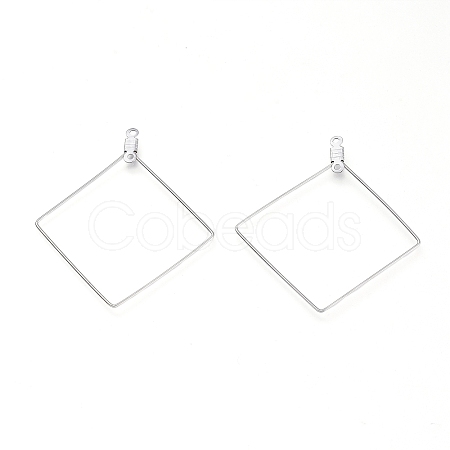 Non-Tarnish 304 Stainless Steel Pendants STAS-L232-106P-1